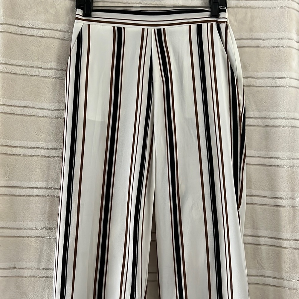 Forever21 Small Wide Leg Cropped Pants